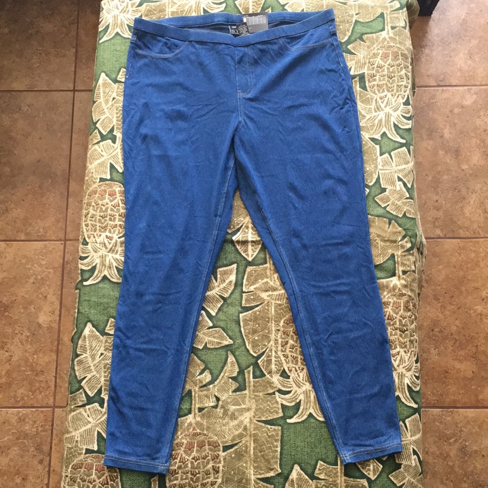 Hue Denim Leggings XL